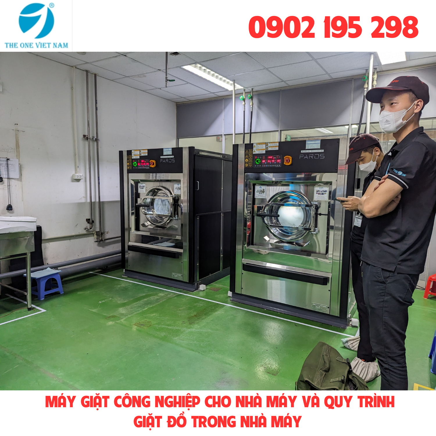 máy giặt sấy công nghiệp paros